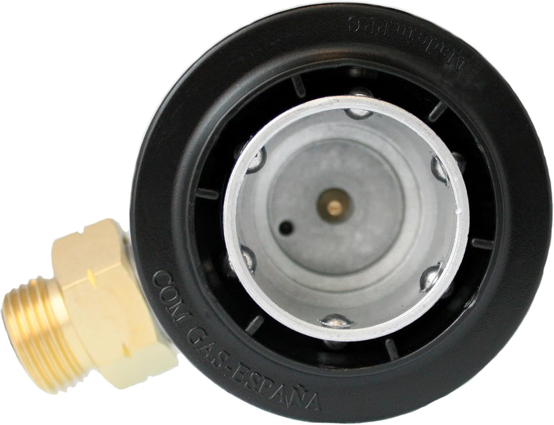 campcooga Clip-On-Adapter Jumbo mit Kleinflaschen-Anschluss für Portugal, Spanien, Frankreich, Zyper