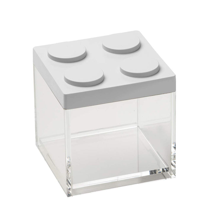 omada Design - 500 ml Backstein-Lebensmittelbehälter mit stapelbarem Deckel und hochwertigem transpa