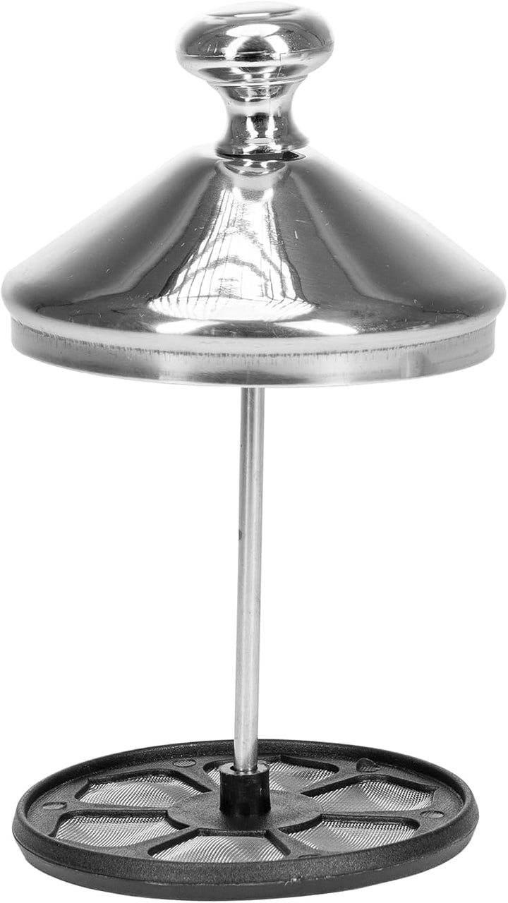 KARL HAUSMANN Milchaufschäumer Manuell aus Edelstahl, 850 ml, Induktion