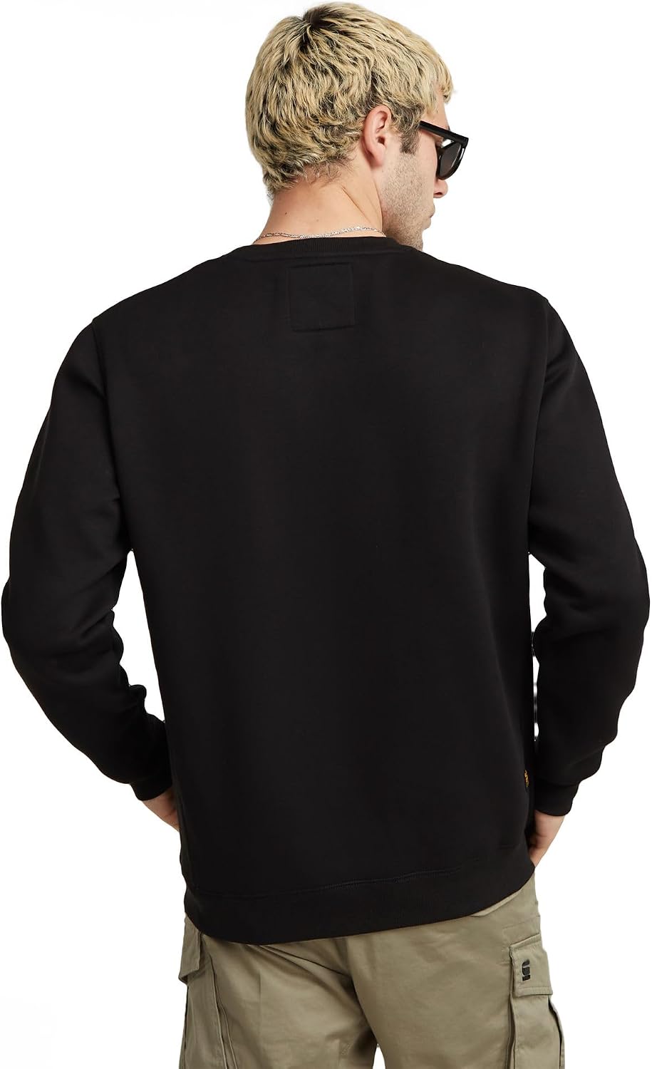 G-Star Herren Premium Basic Sweats M Schwarz (Dk Black D16917-c235-6484), M Schwarz (Dk Black D16917