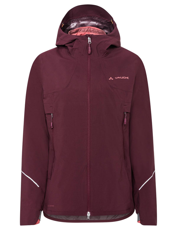 VAUDE Damen Women's Yaras 3in1 Jacket Doppeljacke 36 cassis/brick, 36 cassis/brick