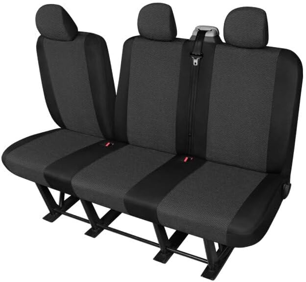 Sitzbezüge Sitzschoner kompatibel mit Renault Trafic 2 bis 2014 -kompatibel mit Nissan Primastar-kom