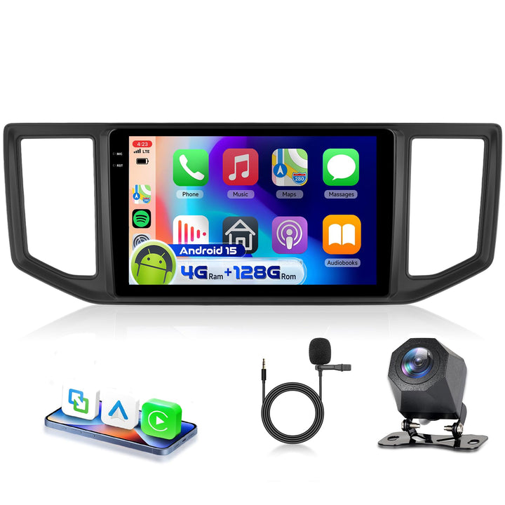 4G 128G VECHTEL 10.1" Bluetooth-Autoradio für VW Crafter 2017-2021 Carplay Android Auto,Android 15,E