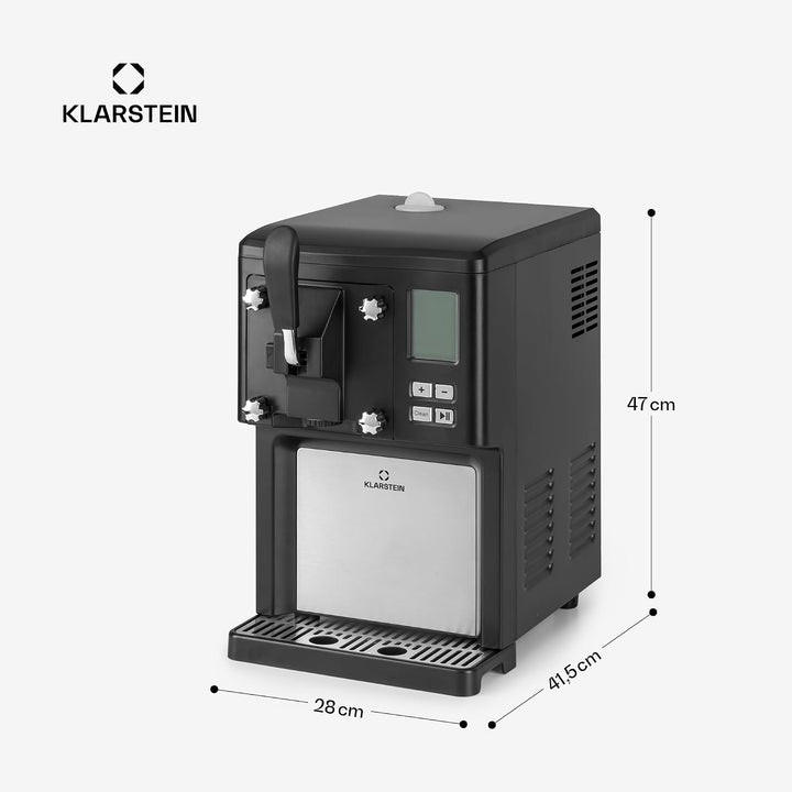 Klarstein Sweet Sundae - Eiscrememaschine, 1,5 Liter, mitselbstkühlendem Kompressor, 200 Watt, Ausga