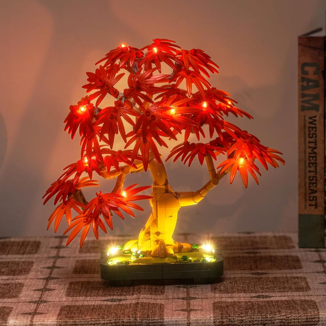 Led Licht Set Kompatibel mit Lego 10348 Japanese Red Maple Bonsai Tree (Kein Modell), Dekorationsbel