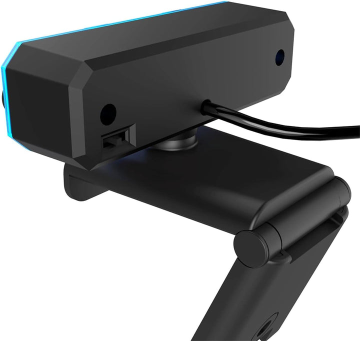 uRage Streaming Webcam „REC 600 HD“,schwarz, HD-Qualität, 720p bei 60fps, Autofokus, Belichtungskorr