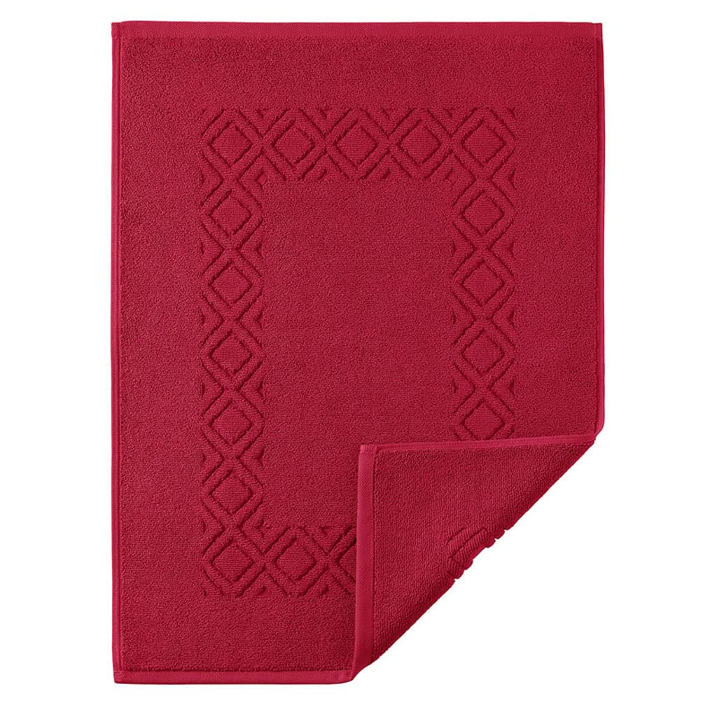 Egeria Denver Bordeaux Badevorleger Badteppich 60x110cm 60x110 cm Bordeaux, 60x110 cm Bordeaux