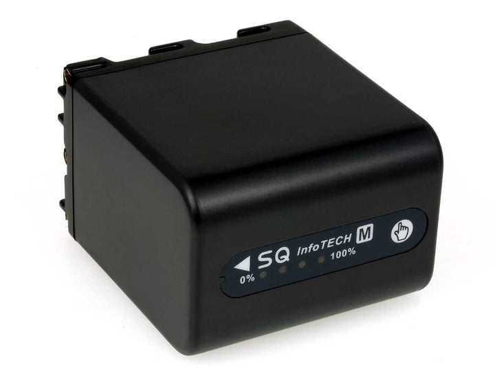 Akku für Sony Videokamera DCR-TRV828 4200mAh Anthrazit mit LEDs, 7,4V, Li-Ion
