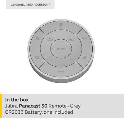 Jabra PanaCast 50 Remote Control - Simplistic Remote Control for PanaCast 50 Video Bar - All In One