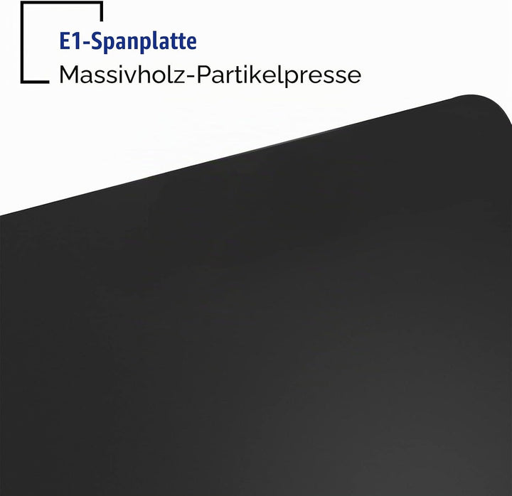 SogesHome Laptoptisch Beistelltisch PC Tisch Notebook Sofatisch Laptopständer mit Rollen,60x40CM,05