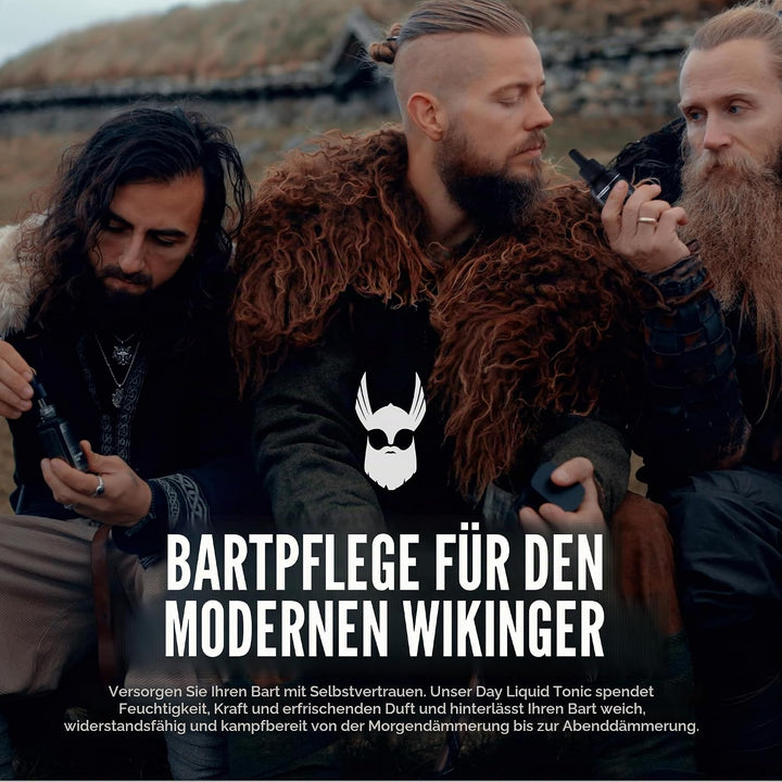 The Beard Struggle Day Liquid Tonic Bartöl für Männer – Silver Collection (Alfheim's Forests) – Bart
