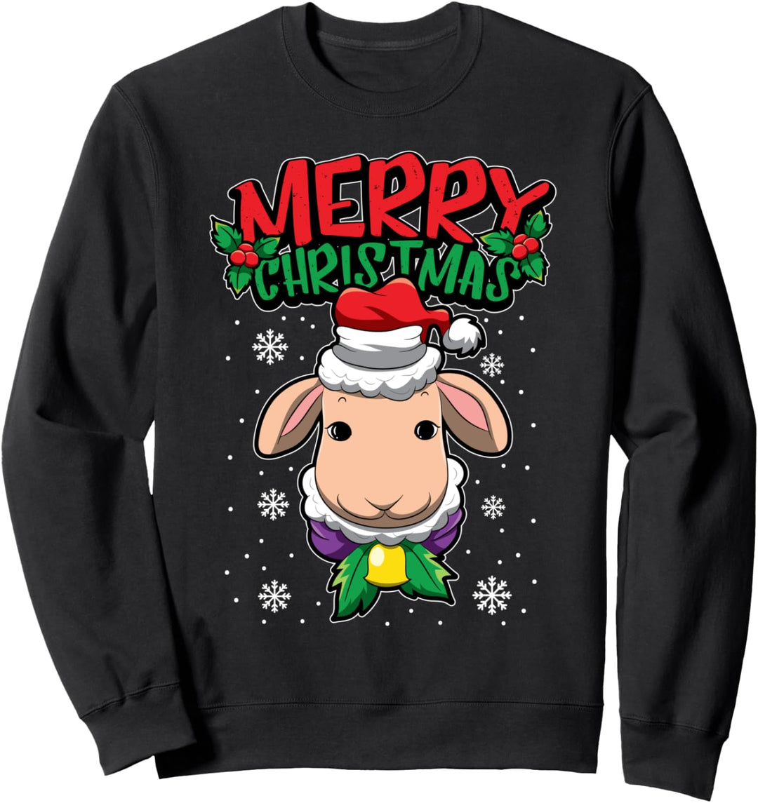 Weihnachtsschafe - Weihnachtstiere - Landwirt Sweatshirt