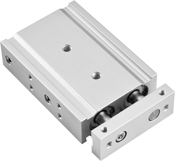 Heschen Doppelter Aluminium-Luftzylinder, CXSM 25-40, Führungsstangen-Platte, Doppelstabgeführt, Pne