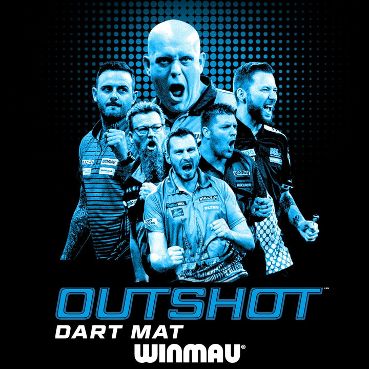 WINMAU Outshot Soft-Feel Dart Matte