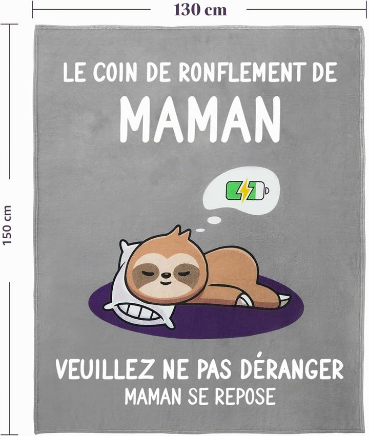 Muttertagsgeschenke für Mama, Lustig Geschenk für Mama Kuscheldecke zum Muttertag Geburtstag Valenti