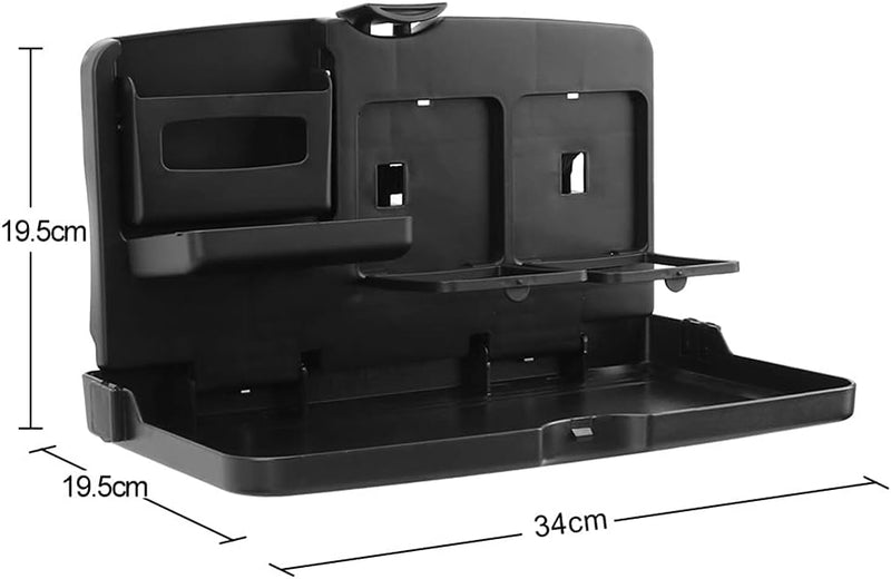 Faltbare Autositz Tisch,MoreChoice Tragbarer Rücksitz Aufbewahrungstisch Universal Klapptisch Essens