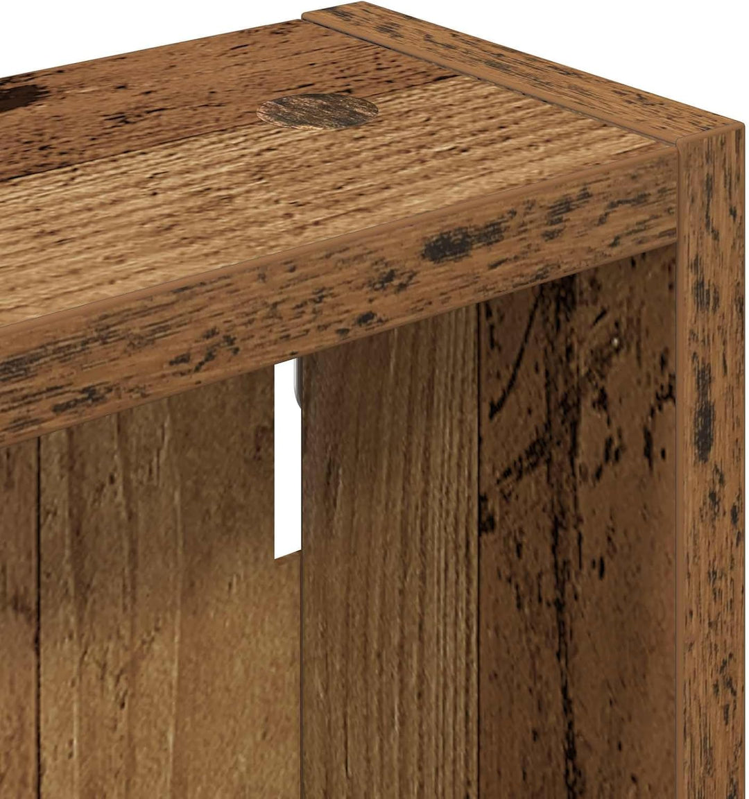 vidaXL Badezimmer-Wandschrank Altholz 20 x 10 x 50 cm Holzwerkstoff, Altholz 20 x 10 x 50 cm
