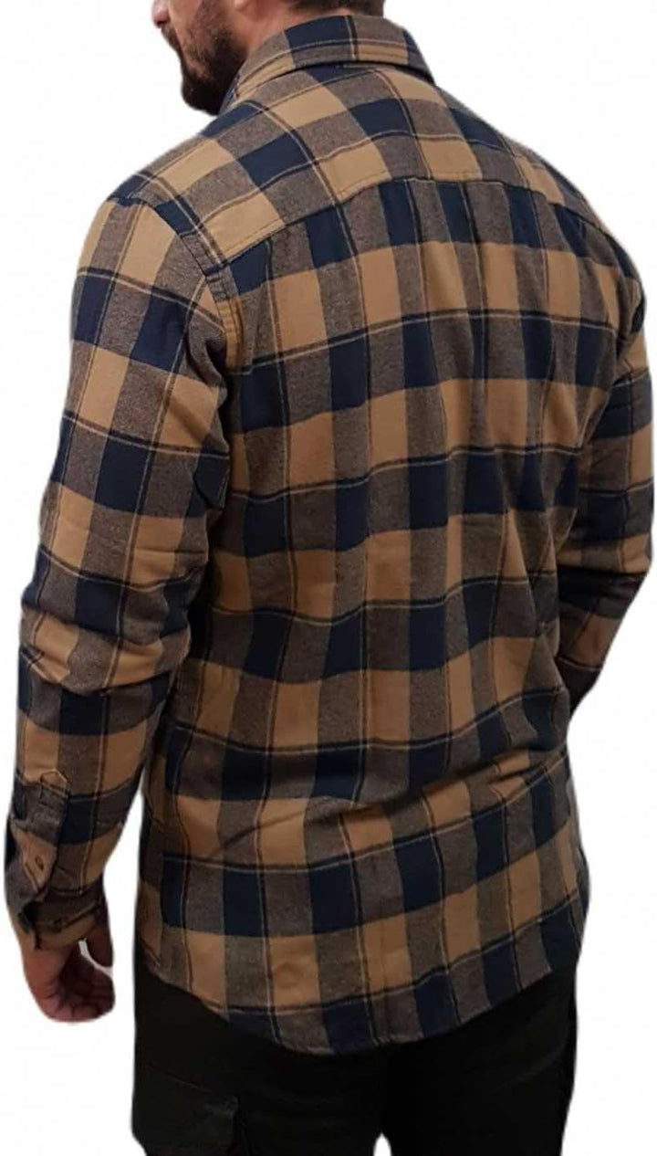 JACK & JONES Herren Jjplain Fall Buffalo Shirt Ls Hemd S Otter, S Otter