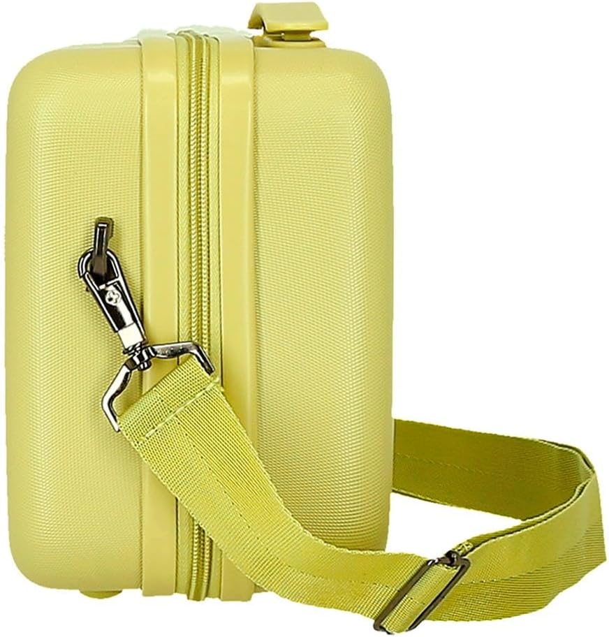 MOVOM Wood Trousse de Toilette cabine, bagage, intérieur à Deux compartiments, en ABS résistant et l