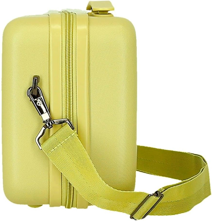 MOVOM Wood Trousse de Toilette cabine, bagage, intérieur à Deux compartiments, en ABS résistant et l