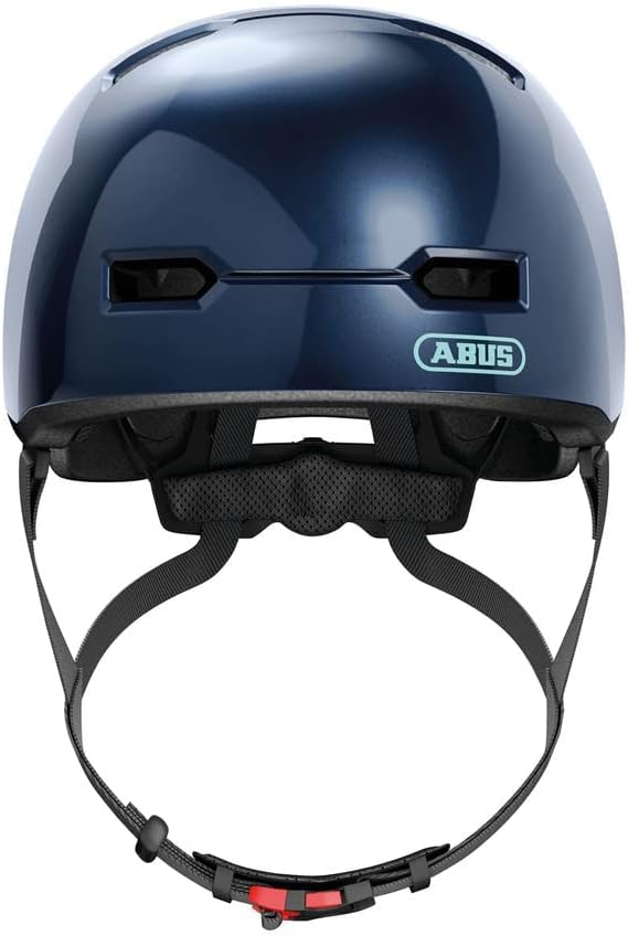 ABUS Kinderhelm Skurb Kid - robuster Fahrradhelm im Skater-Look mit Platz für einen Zopf und vielfäl