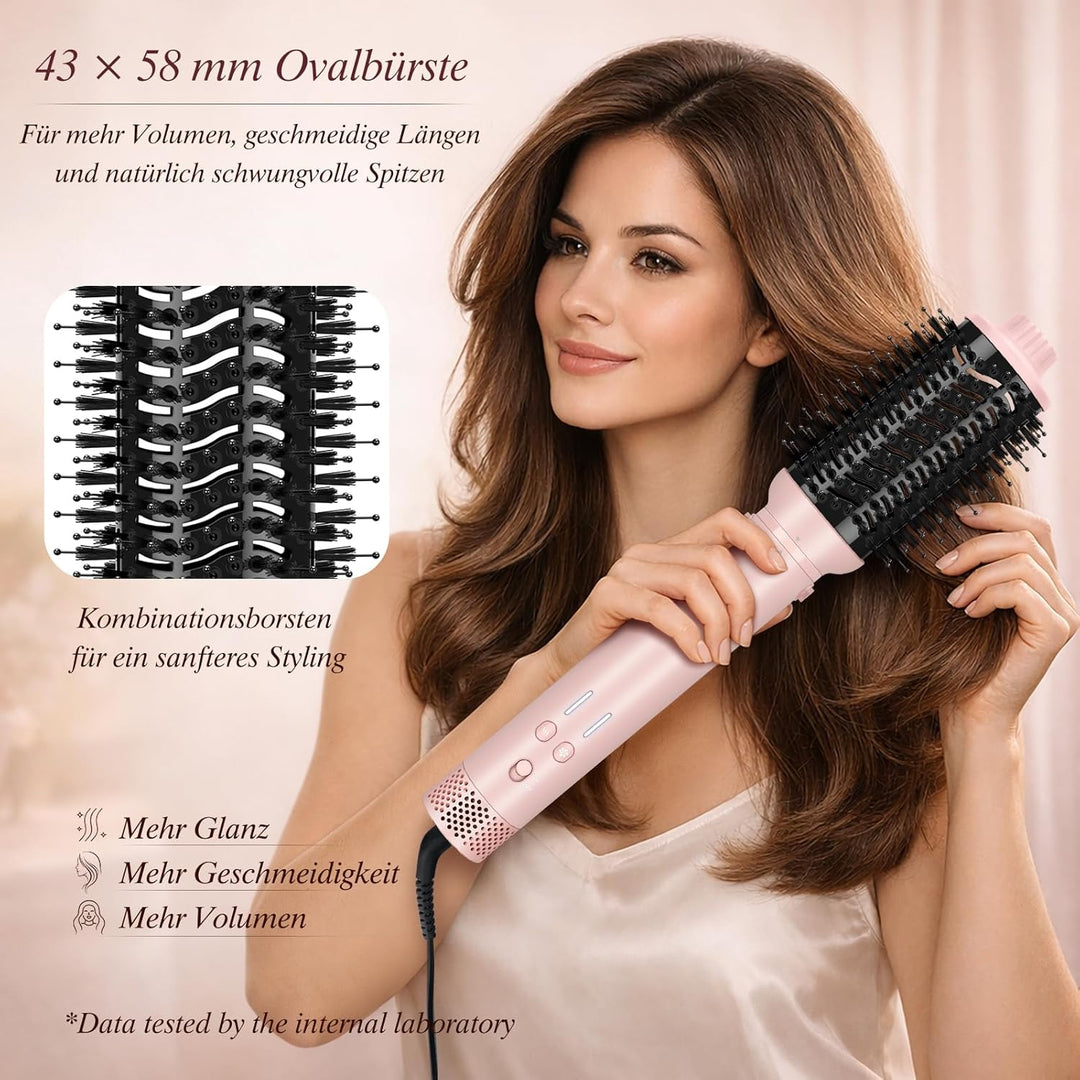 5-in-1 Airstyler, Set mit Air-Glätteisen & Auto-Wrap Lockenaufsätzen, PARWIN PRO BEAUTY MaxAIR 2.0 M