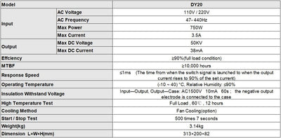 MCWlaser 150W CO2 Laser Netzteil DY20 für 100W 130W 150W RECI W4/S4 W6/S6 W8/S8 CO2 Laserröhre CO2 L