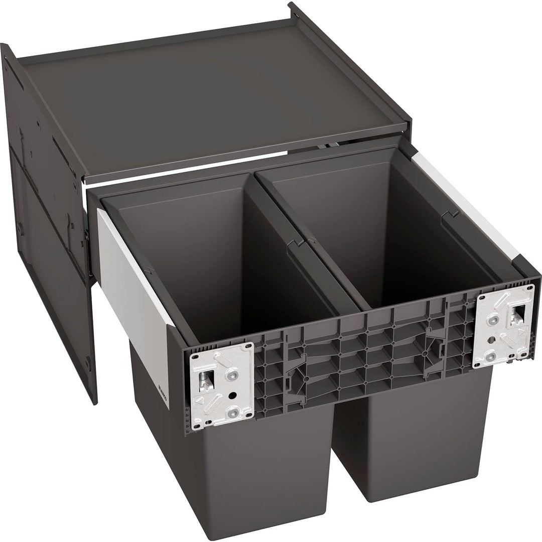 BLANCO SELECT II 50/2 | Kunststoff, Aluminium | 50er Unterschrank | Auszugssystem zur Frontanbindung