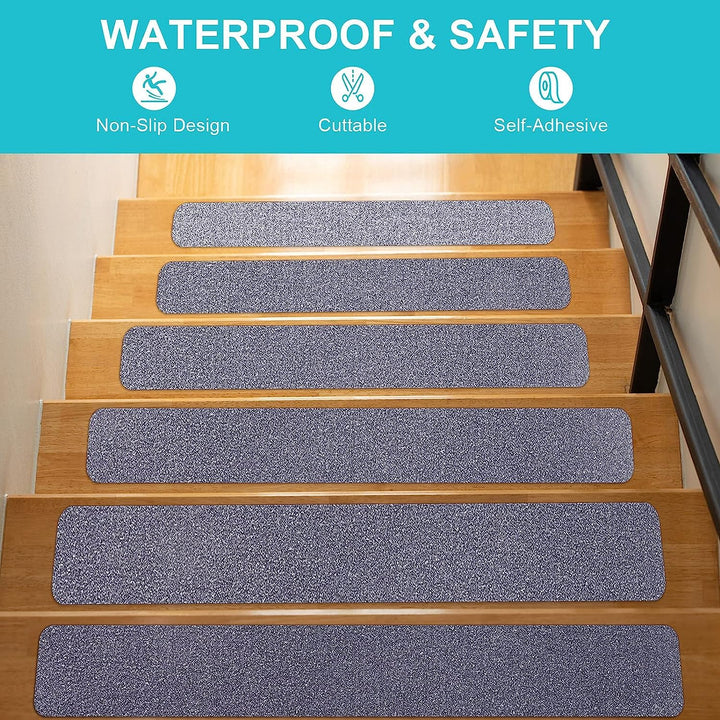 Antirutsch Klebeband, 20cm*10m, Anti-Rutsch-Band Selbstklebend, Rutschfestes Klebeband für Treppen,