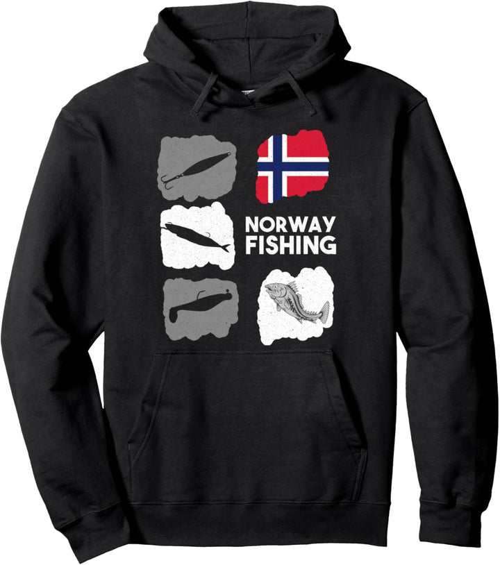 Norway Fishing Pullover Hoodie