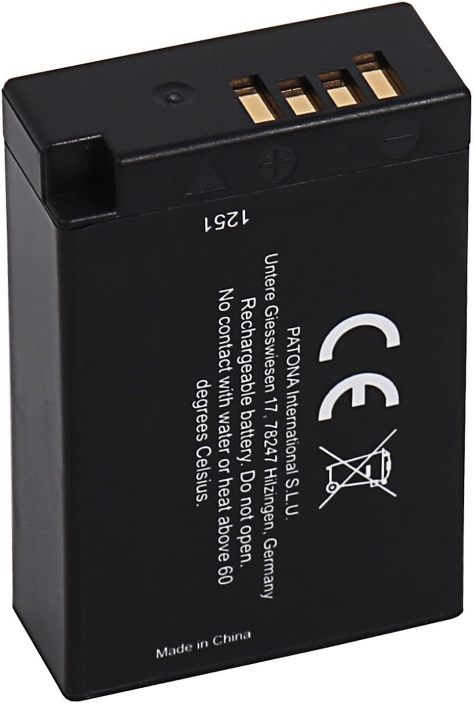 PATONA 2X Premium Akku LP-E17, teildekodiert Kompatibel mit Canon EOS RP R50 R100 M3 M5 M6 Mark II