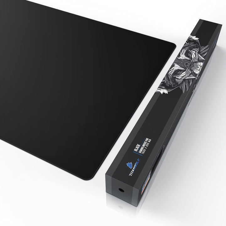 Titanwolf - XXXL Übergrösse Mauspad 1600x800 mm - XXXL Grossformat - Schreibtischunterlage - gummier