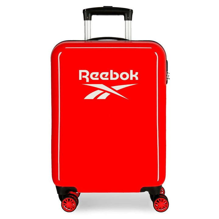 Reebok Maveryck Kabinenkoffer Rot 38 x 55 x 20 cm Starres ABS Seitliches Zahlenschloss 34 L 2,86 kg