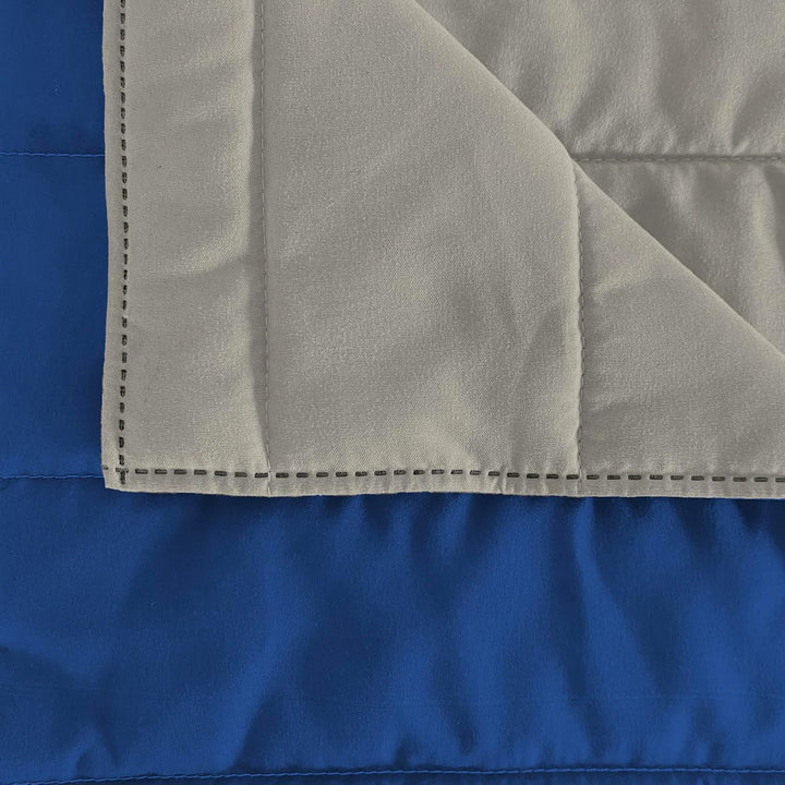Italian Bed Linen MB Home Italy “Elegant” Sommer-steppdecke, Royal/Hell Grau, 260x270 cm 260x270 cm