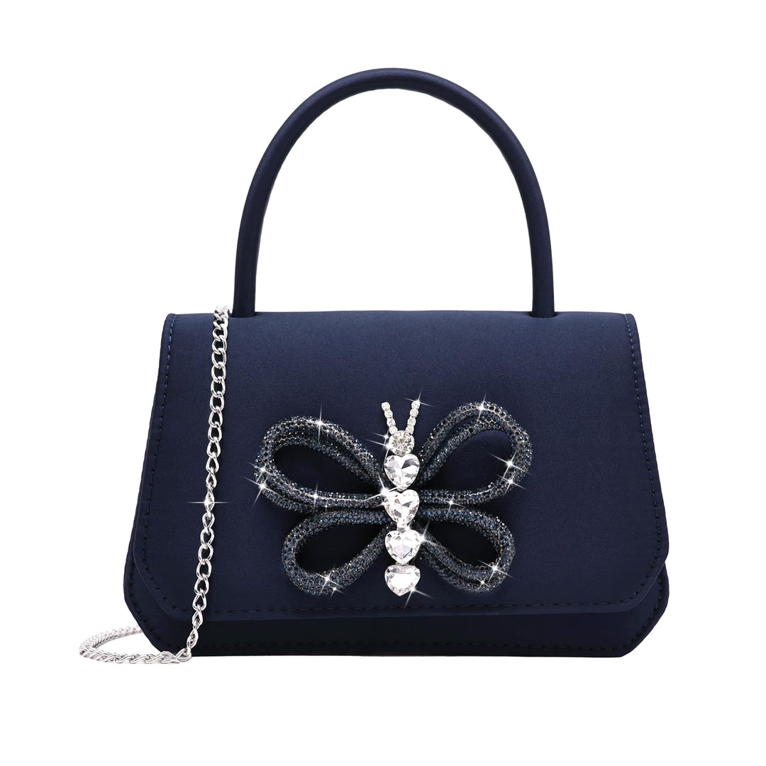 Milisente Clutch Damen Kunstlackleder Abendtache Für Hochzeit Klein Clutches Handtasche Mit Schulter