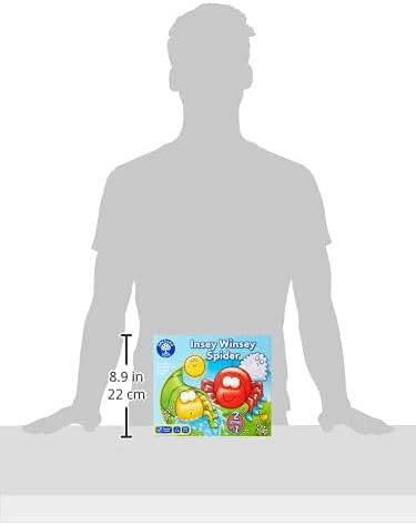 Orchard Toys Insey Winsey Spider Game, Shape and Counting Game for Preschoolers, Perfect for Childre