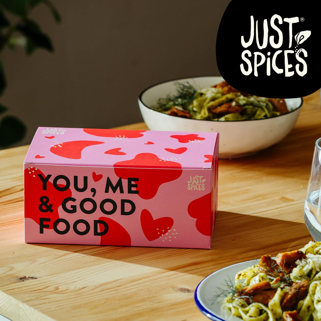 Just Spices Lovers Gewürzbox I 6 vielseitige Gewürzmixe I Gewürzbox, Lovers Gewürzbox