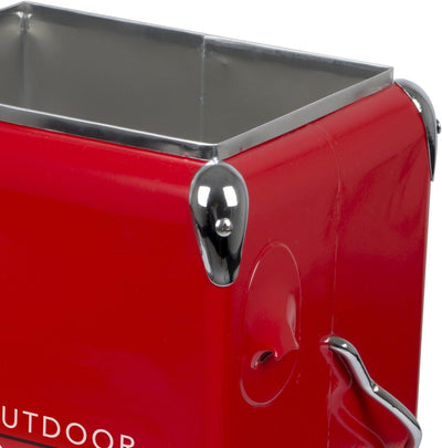 Bo-Camp Urban Outdoor 6703100 Retro Kühlbox Greenwich Camping Isolierbox Thermobox Kühltruhe Outdoor