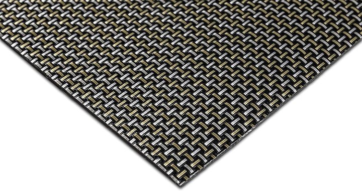 andiamo Tilos PVC Läufer Teppich In- & Outdoor geeignet mit metallic Effekten und rutschfester Unter
