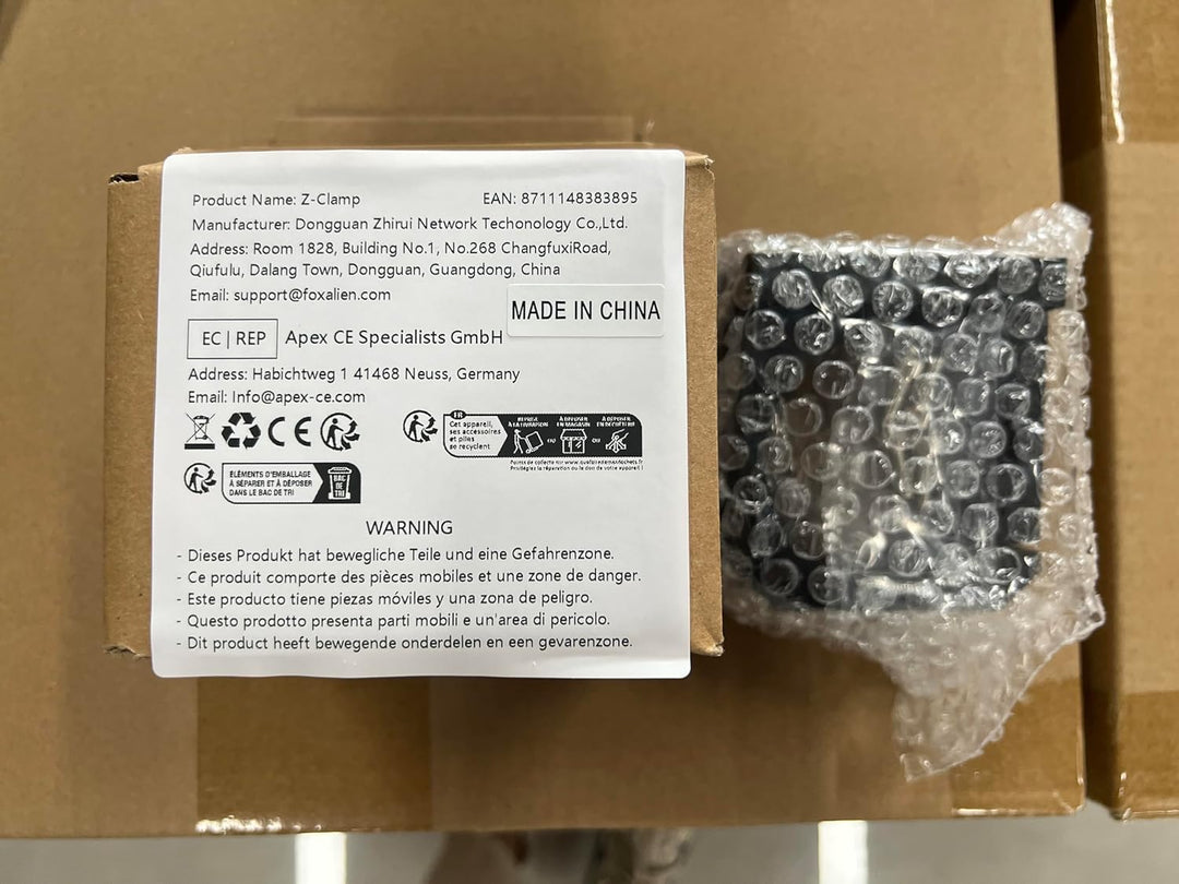 65mm CNC-Spindelhalter aus Aluminium, Z-Klemme für FoxAlien 4040-XE CNC-Fräser, kompatibel mit RT070