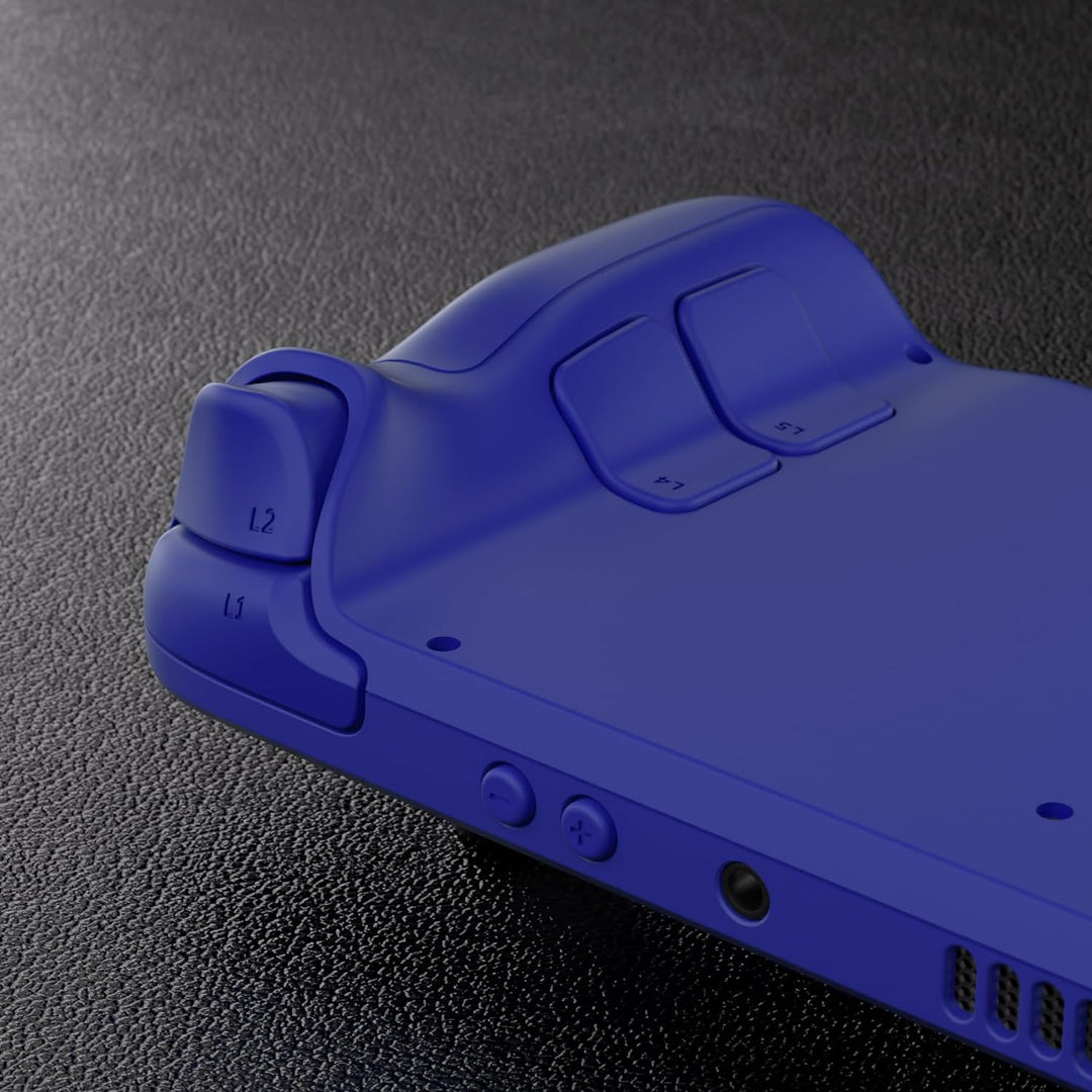 eXtremeRate Ersatz Front/Rückplatte&Tasten Set für Steam Deck, DIY-Full Case Gehäuse/Trigger D-Pad A