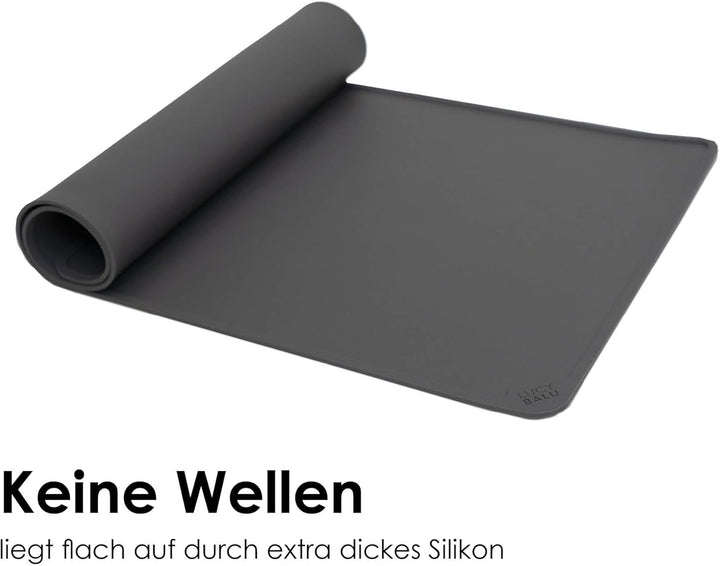 LucyBalu® Napfunterlage für Katzen | Katzenmatte für Wasser- & Futternapf | Silikonmatte als rutschf