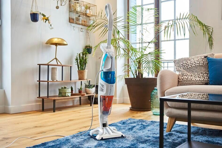 Rowenta Clean & Steam Multi Dampfstaubsauger RY8544 | Gleichzeitig saugen und wischen | Abnehmbares