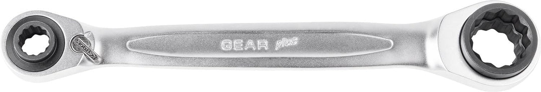 KS Tools 503.4554 4 in 1 GEARplus umschaltbar Doppel-Ratschenringschlüssel, 30x32x34x36mm, 30x32x34x