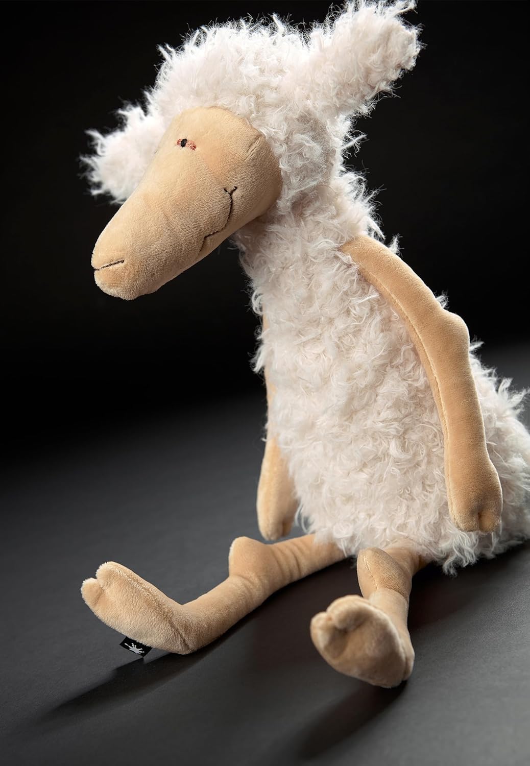 SIGIKID 39618 Is mir erstrecht schlecht BeastsTown Schaf für Mädchen Jungen und Erwachsene Kuschelti