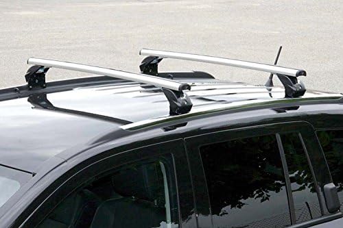 ALUMINIUM DACHTRÄGER PREALPINA LP49 MIT SPEZIFISCHEM BEFESTIGUNGSSATZ