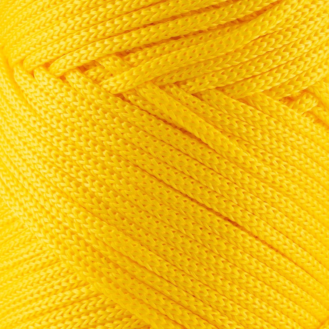 Sensy Premium 3 mm 120 Meter Polyester-Seil, 100% Polypropylen-Kordel, Makramee-Seil, Häkeltaschen-K