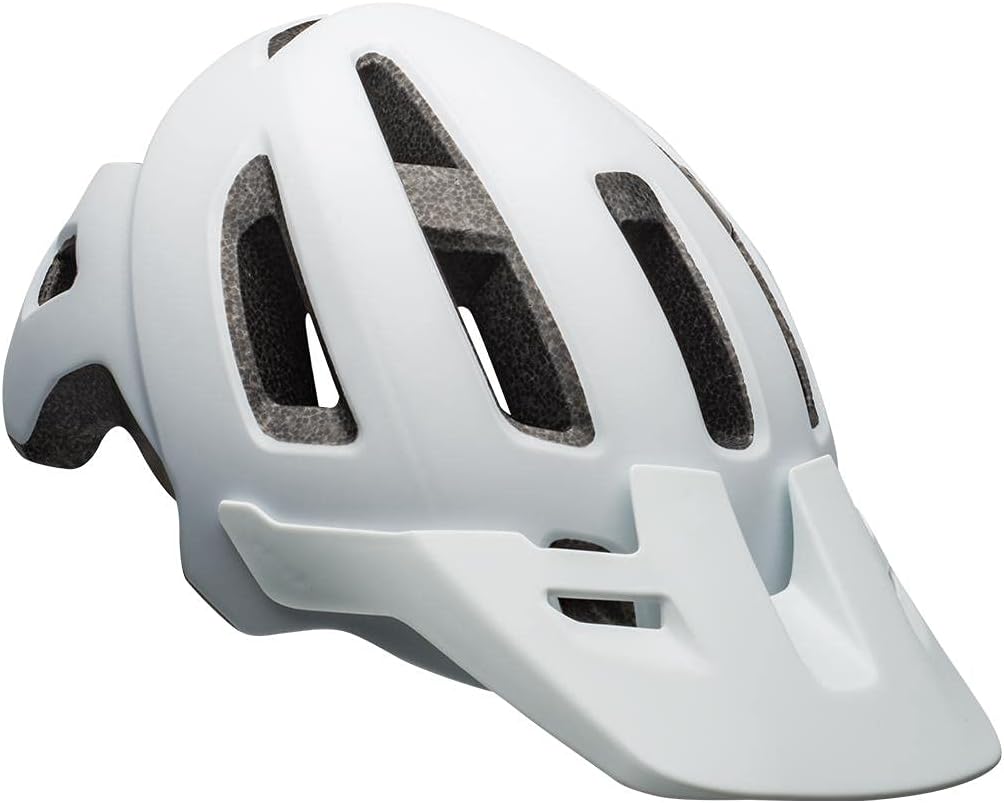 Bell Unisex Jugend Nomad Jr Fahrradhelme, Matte White/Purple 21, Einheitsgrösse