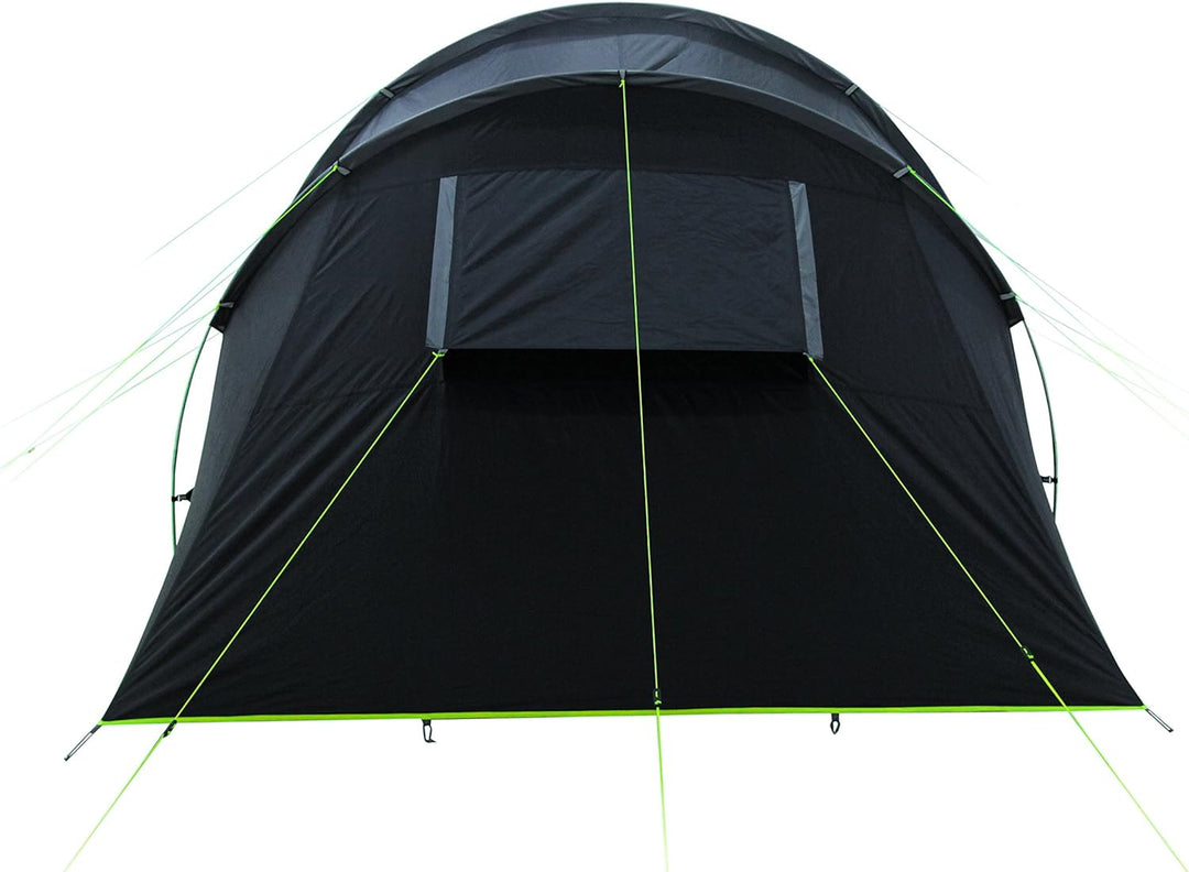 High Peak VIS-A-VIS Tunnelzelt Tauris 6, 6 Personen Campingzelt mit Stauraum und Zeltboden, grosses