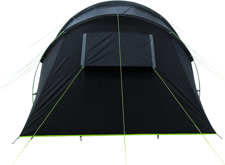 High Peak VIS-A-VIS Tunnelzelt Tauris 6, 6 Personen Campingzelt mit Stauraum und Zeltboden, grosses
